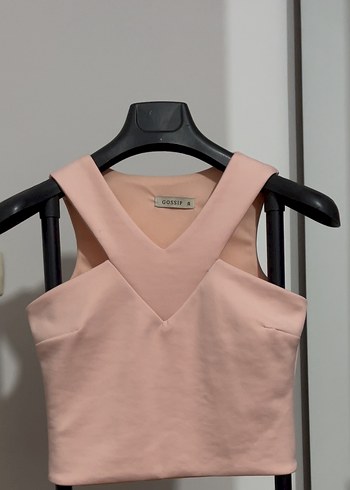 Pembe V Yaka Kolsuz Mini Atlet