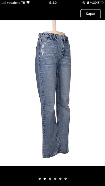 Zara Zara boru paça jean