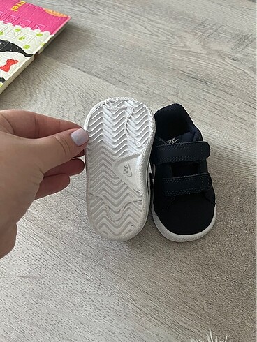 18 Beden lacivert Renk Bebek spor ayakkabı