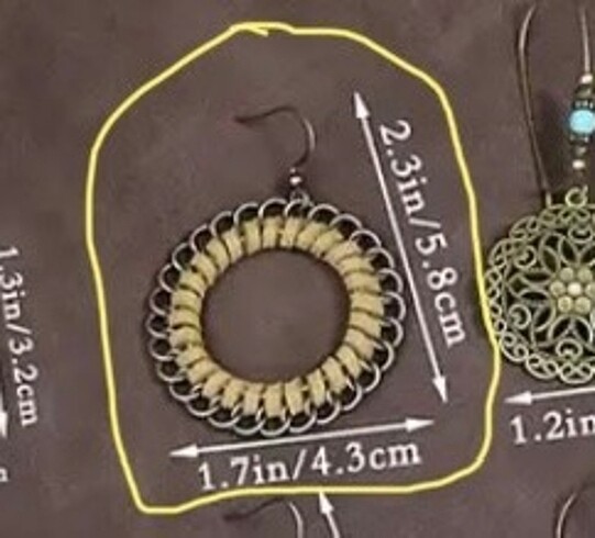 Beden Bohem Vintage Küpe
