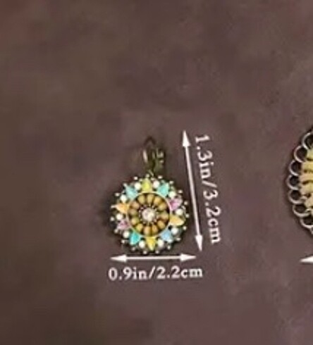Beden RENKLİ BOHEM VINTAGE KUPE