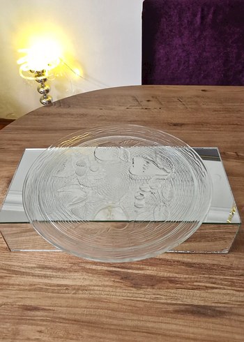 Baskılı Parlak Cam Tabak - Görsel 3