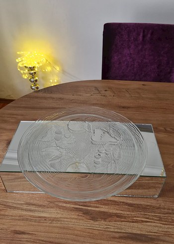 Baskılı Parlak Cam Tabak - Görsel 2