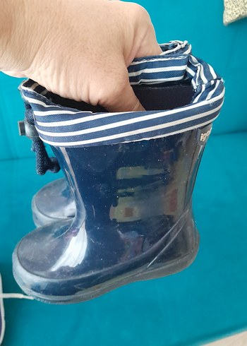 26 Beden mavi Renk Çocuk Lastik Çizme