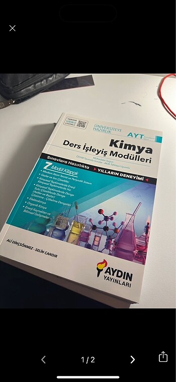 AYDIN YAYINLARI AYT KİMYA FÖYLERİ