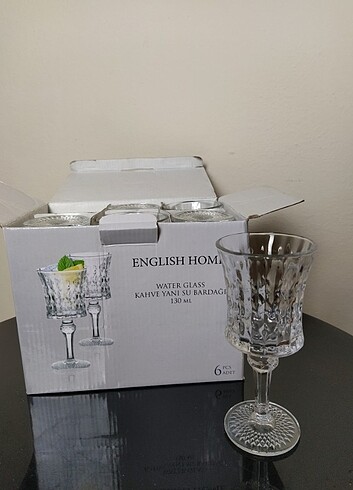 English Home Kahve Yanı Su Bardağı