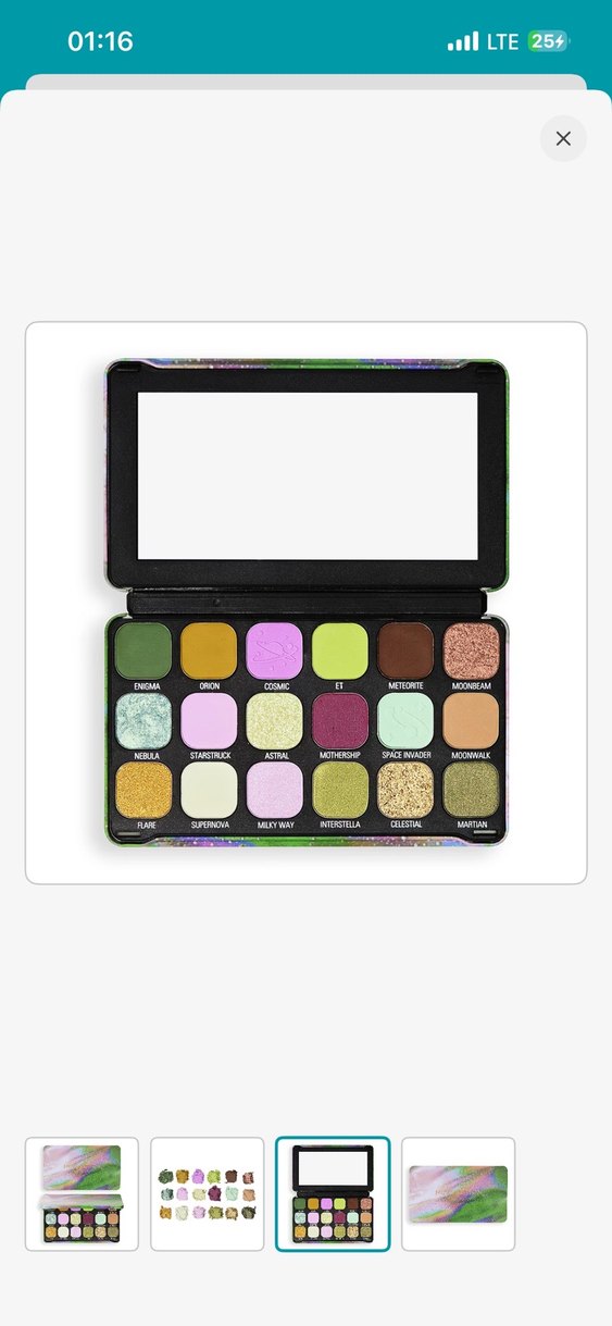 Revolution Çok Renkli Parlak Far Paleti - Görsel 3