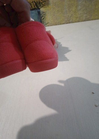 Kız Çocuk Pembe Sıcak Terlikler - Görsel 4