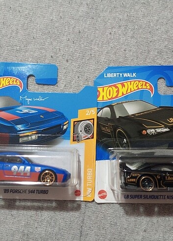 HOT WHEELS 89 PORSCHE 944 TURBO HOT WHEELS NİSSAN S15