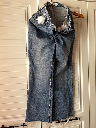38 Beden mavi Renk Kot pantolon