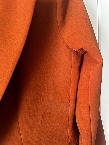 38 Beden kahverengi Renk Blazer ceket