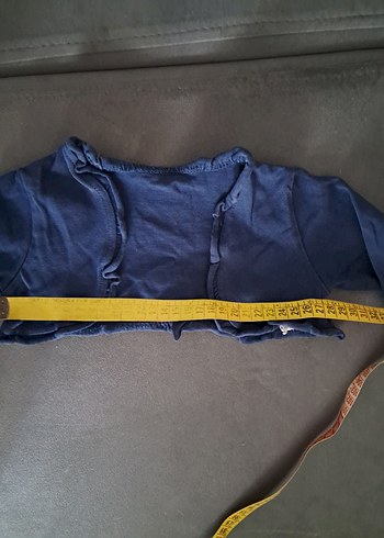 Kız Çocuk Lacivert Uzun Kollu Bolero - Görsel 4