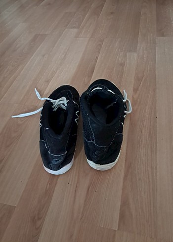 Erkek Siyah Spor Ayakkabı Bağcıkları - Görsel 3