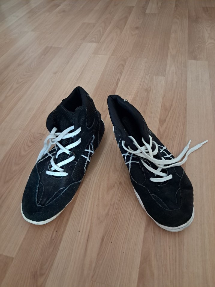 Erkek Siyah Spor Ayakkabı Bağcıkları - Görsel 5