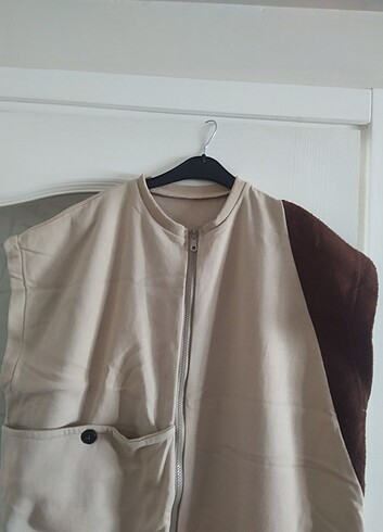 xl Beden camel Renk Yelek
