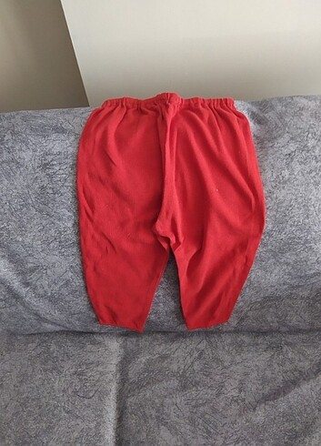 18-24 Ay Beden kırmızı Renk Pijama