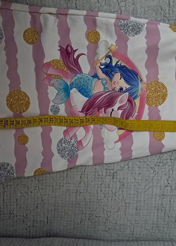 18-24 Ay Beden pembe Renk Pullu Pembe Kolsuz Kız Elbisesi
