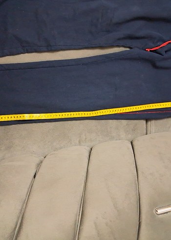 Fermuarlı Lacivert erkek Eşofman Altı - Görsel 6