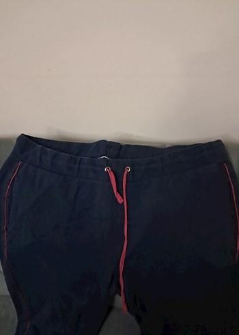 Fermuarlı Lacivert erkek Eşofman Altı - Görsel 11