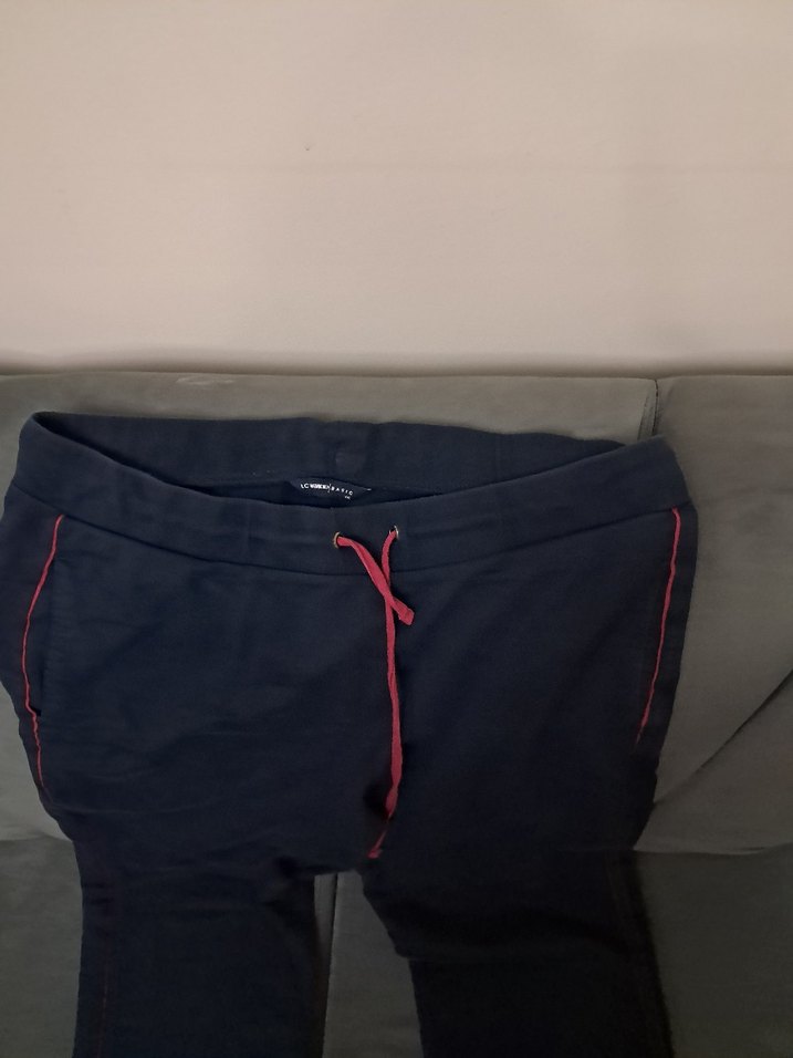 Fermuarlı Lacivert erkek Eşofman Altı - Görsel 3