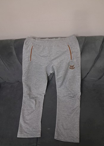 Gri Fermuarlı kadın Eşofman Altı - Görsel 3