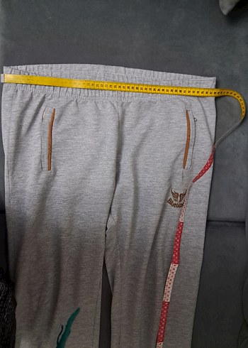 Gri Fermuarlı kadın Eşofman Altı - Görsel 9