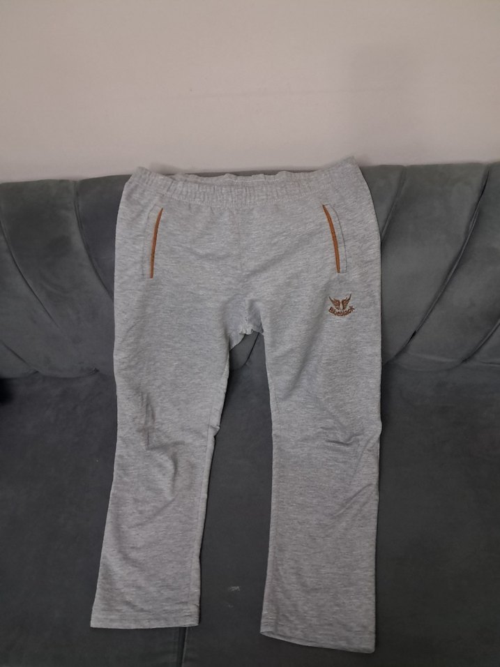 Gri Fermuarlı kadın Eşofman Altı - Görsel 3