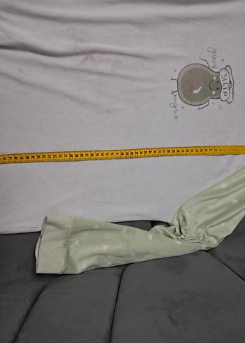 Gri Baskılı Uzun Kollu kadın Tişörtü - Görsel 7