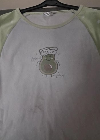 Gri Baskılı Uzun Kollu kadın Tişörtü - Görsel 16