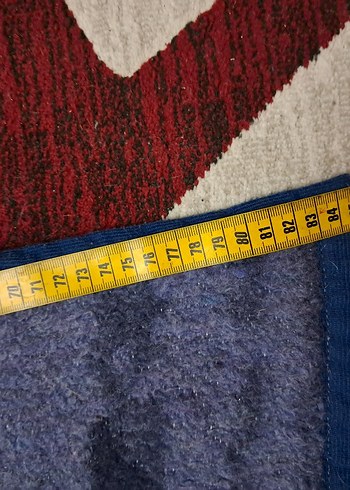 Uzun Lacivert battaniye - Görsel 6