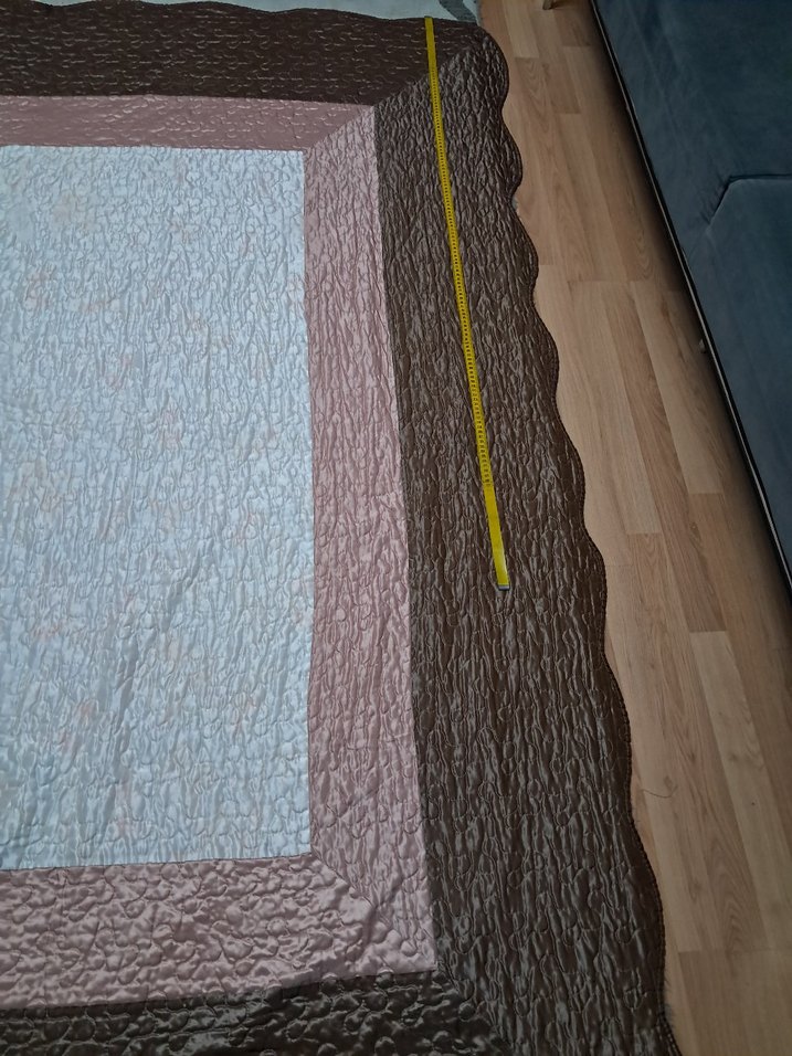 Kahverengi Düz Yatak Örtüsü - Görsel 4