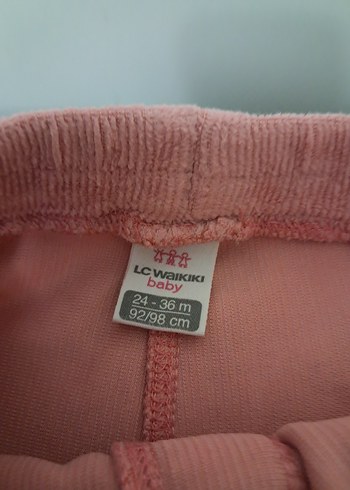 Kız Çocuk Pembe Sıcak Tayt - Görsel 4