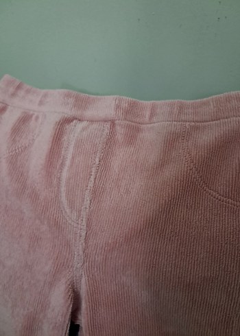 Kız Çocuk Pembe Sıcak Tayt - Görsel 3