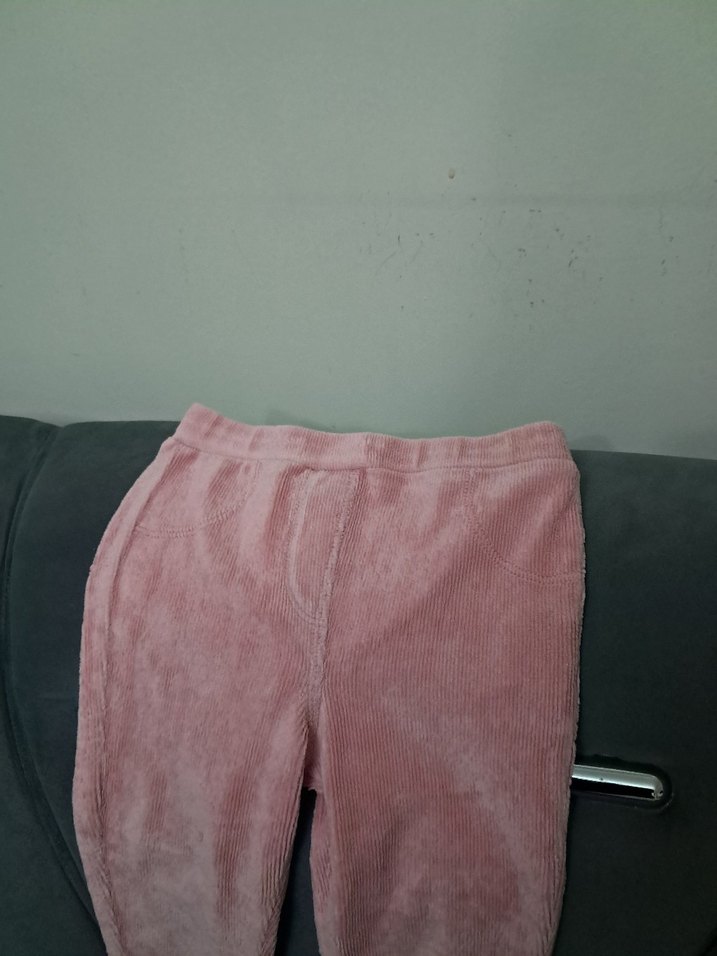 Kız Çocuk Pembe Sıcak Tayt - Görsel 2