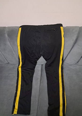 Sarı Şeritli erkek  Spor Eşofman Altı - Görsel 5