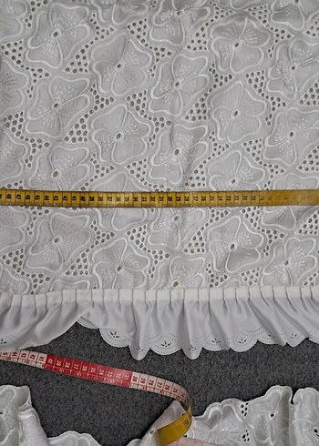 Gri İşlemeli Yatak Örtüsü - Görsel 11