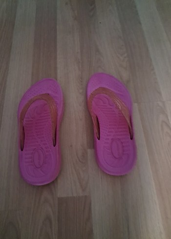 37 Beden pembe Renk Kadın Pembe Parmak Arası Terlik