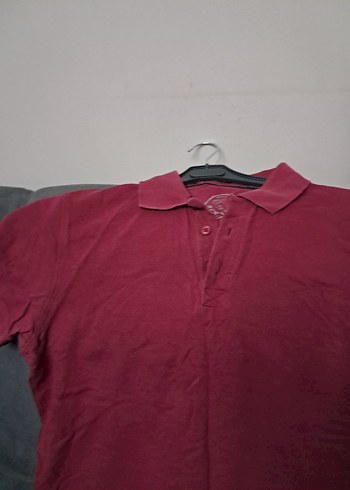 Bordo Keten Erkek Polo Tişört - Görsel 14