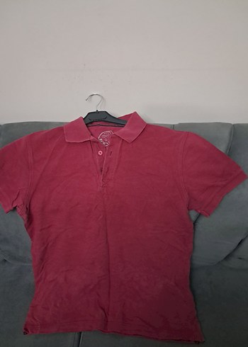 Bordo Keten Erkek Polo Tişört - Görsel 11