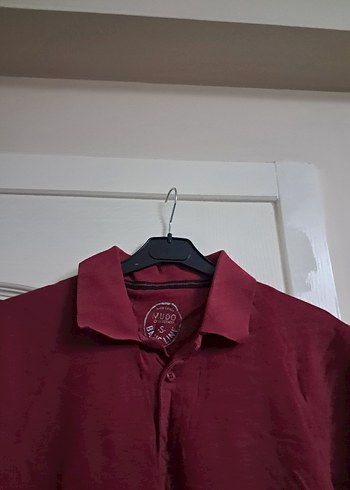 Bordo Keten Erkek Polo Tişört - Görsel 5