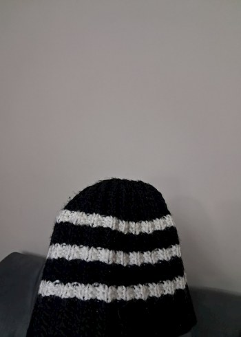 Kadın Çok Renkli Örgü Bere - Görsel 6