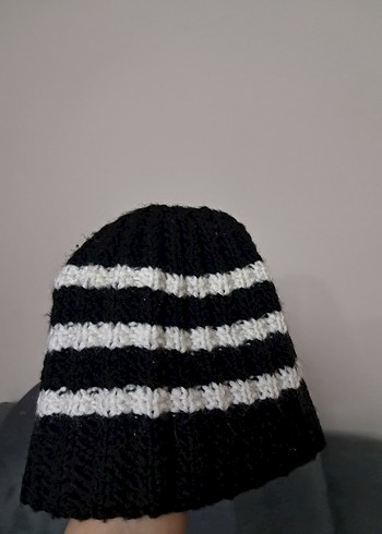 Kadın Çok Renkli Örgü Bere - Görsel 5