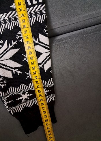 Siyah Desenli çocuk  Triko Eşofman - Görsel 6