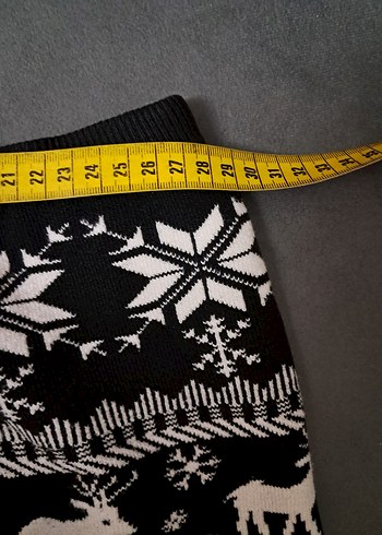 Siyah Desenli çocuk  Triko Eşofman - Görsel 8