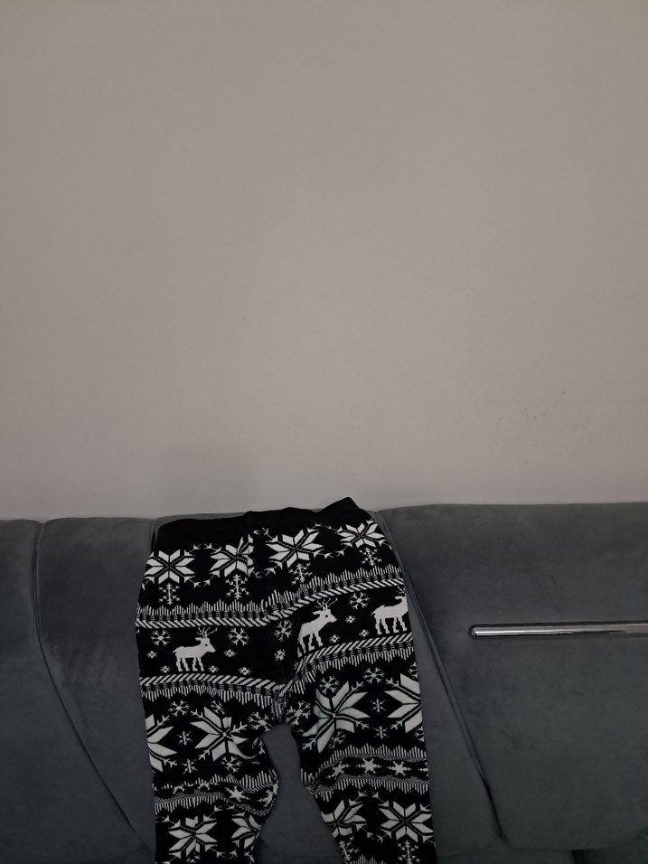 Siyah Desenli çocuk  Triko Eşofman - Görsel 2