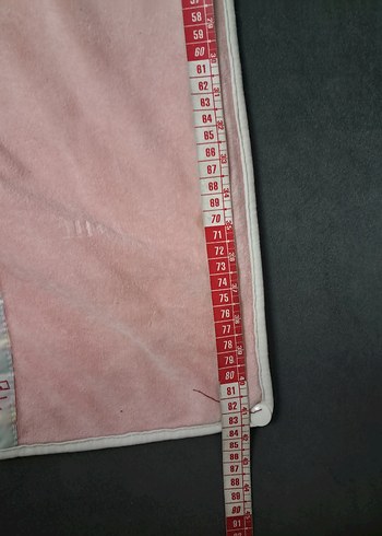 Pembe Nakışlı Çocuk Battaniyesi - Görsel 7