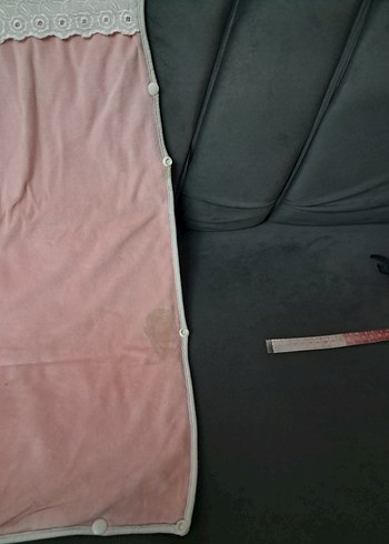 Pembe Nakışlı Çocuk Battaniyesi - Görsel 5