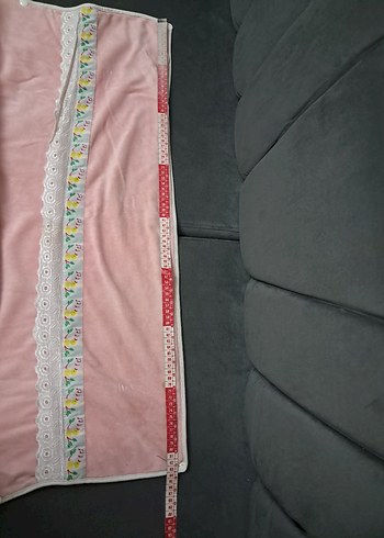 Pembe Nakışlı Çocuk Battaniyesi - Görsel 6