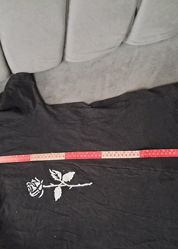 Pamuk Siyah Baskılı kadın Tişörtü - Görsel 4