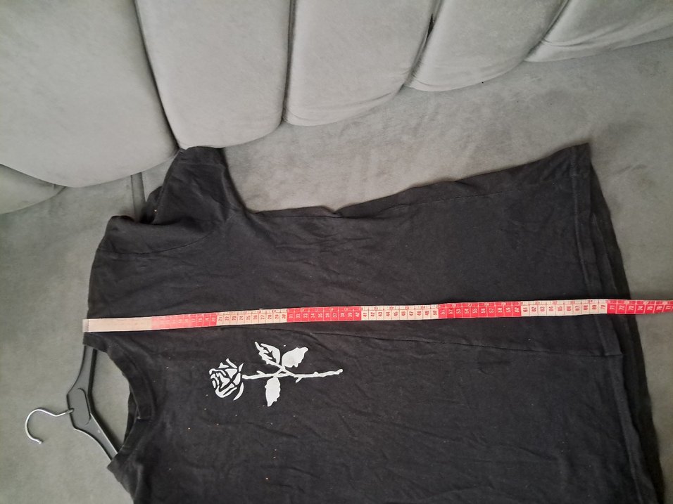 Pamuk Siyah Baskılı kadın  Tişörtü - Görsel 4